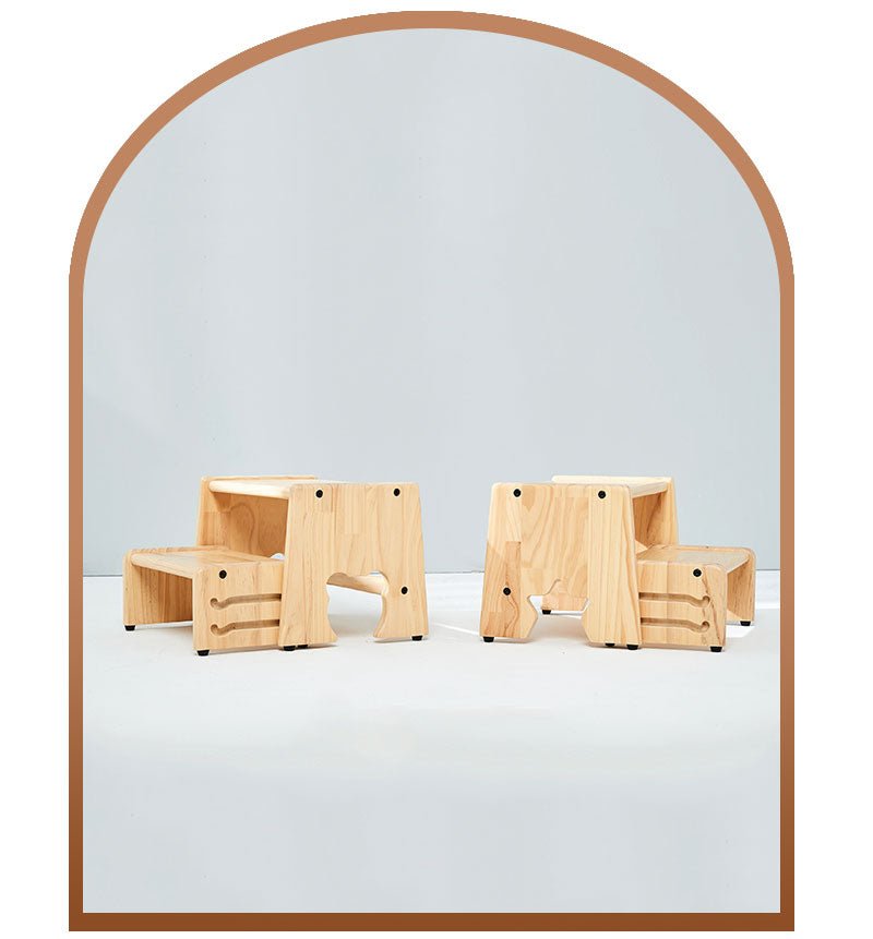 Primary Color Kids Furniture Melissa & Doug Wooden Stools - Set Of 2 (White Toddler Stool Primary Color Kids Furniture Melissa & Doug Wooden Stools - Set Of 2 (White Toddler Stool